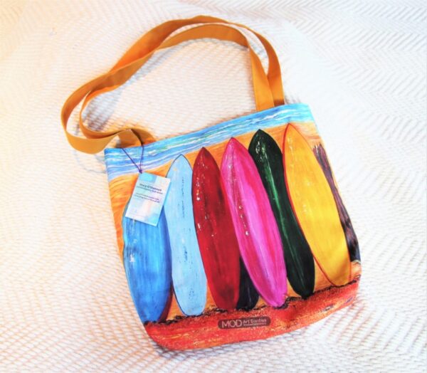 MOD Art Tote Bag-Irish Wearable Art, Art Gifts