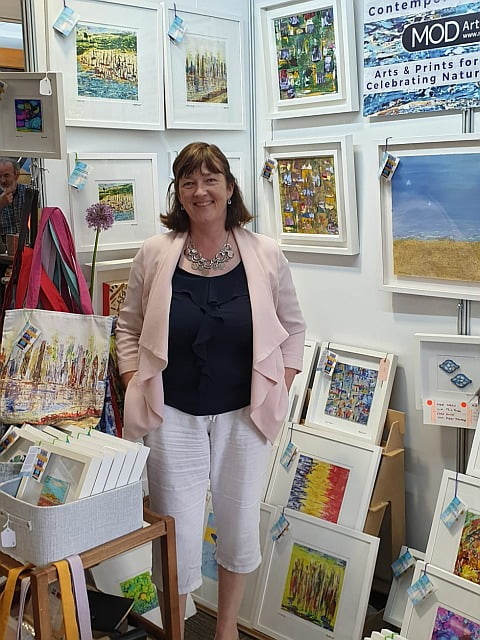 MOD Art Studios Stand at Mallow Home and Garden Festival, Artwork For Sale