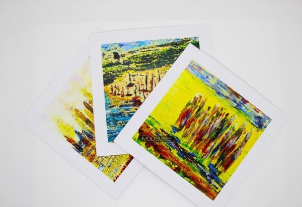 MOD ART Greeting Cards- Abstract Art Pack MOD GCAC3